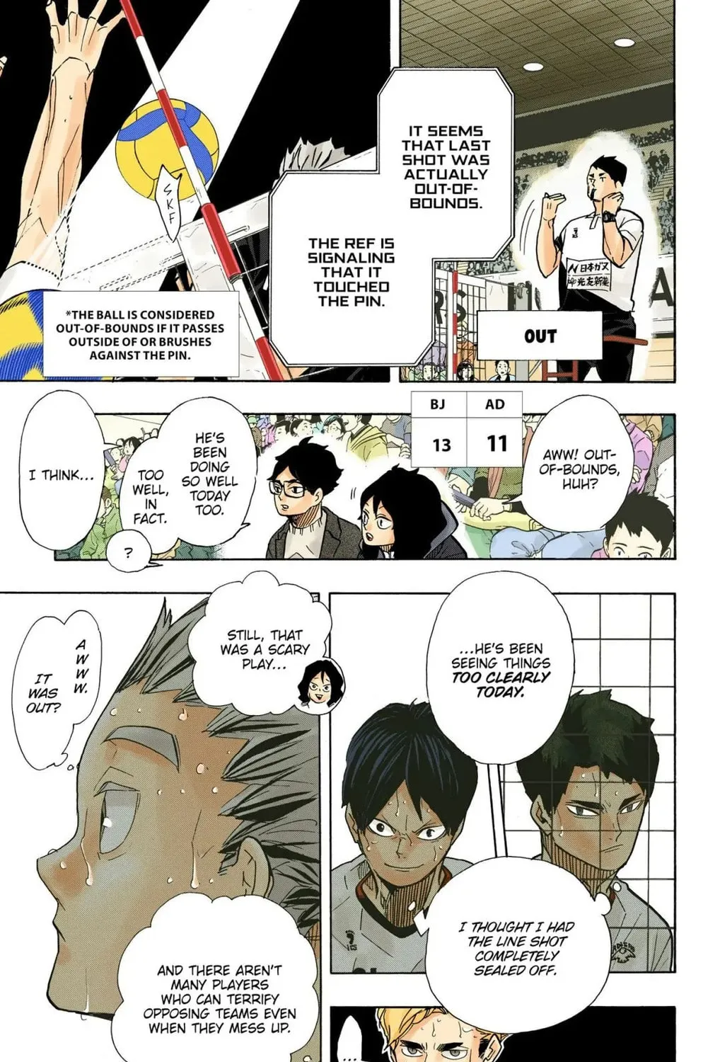 Read Haikyu!! (Official Colored) (Colored) chapter 392 image 6 on Lezhin