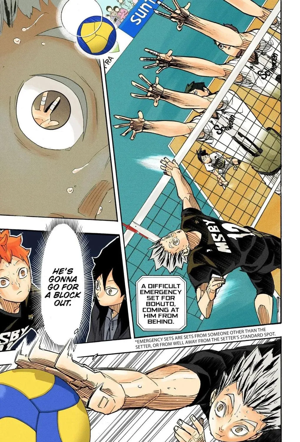 Read Haikyu!! (Official Colored) (Colored) chapter 393 image 10 on Lezhin