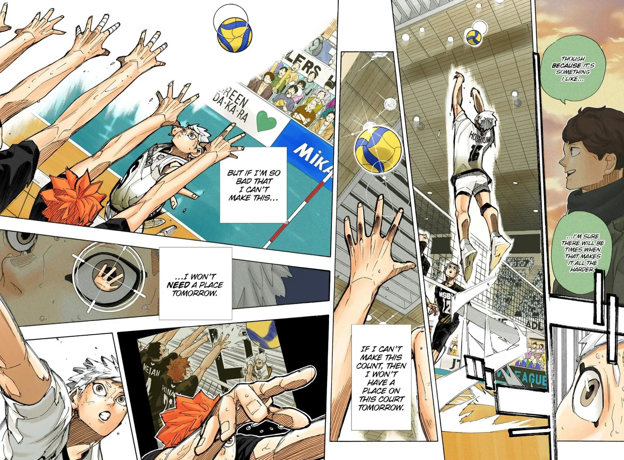 Read Haikyu!! (Official Colored) (Colored) chapter 393 image 20 on Lezhin