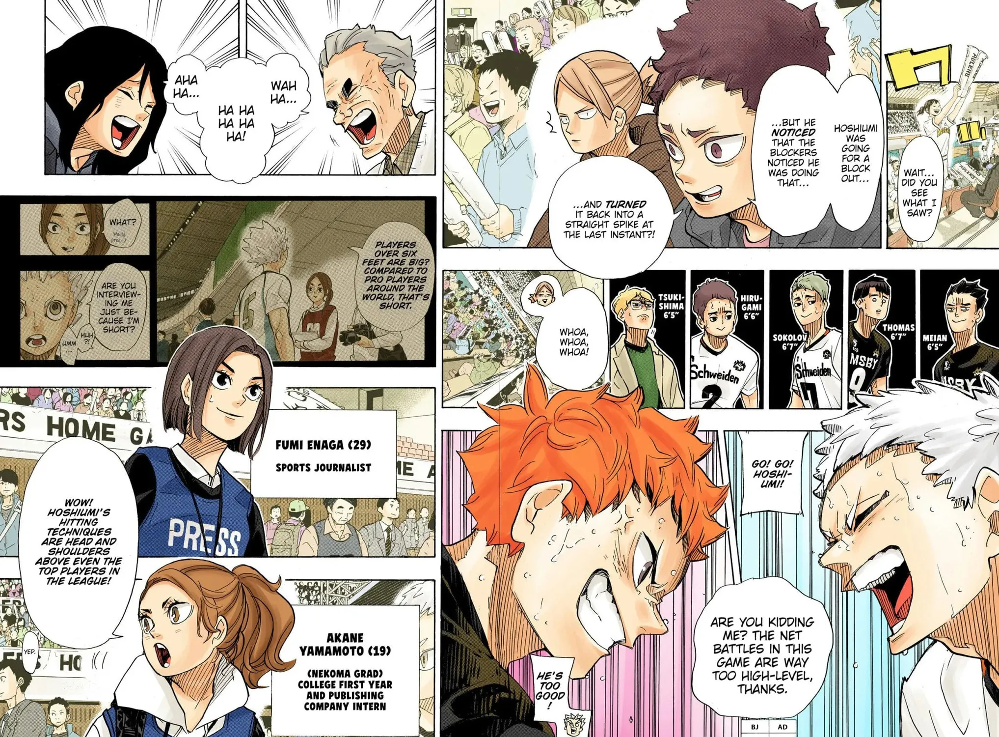 Read Haikyu!! (Official Colored) (Colored) chapter 393 image 24 on Lezhin