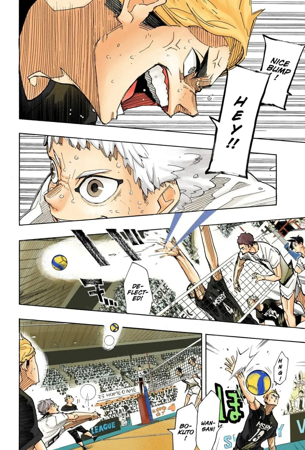 Read Haikyu!! (Official Colored) (Colored) chapter 393 image 8 on Lezhin