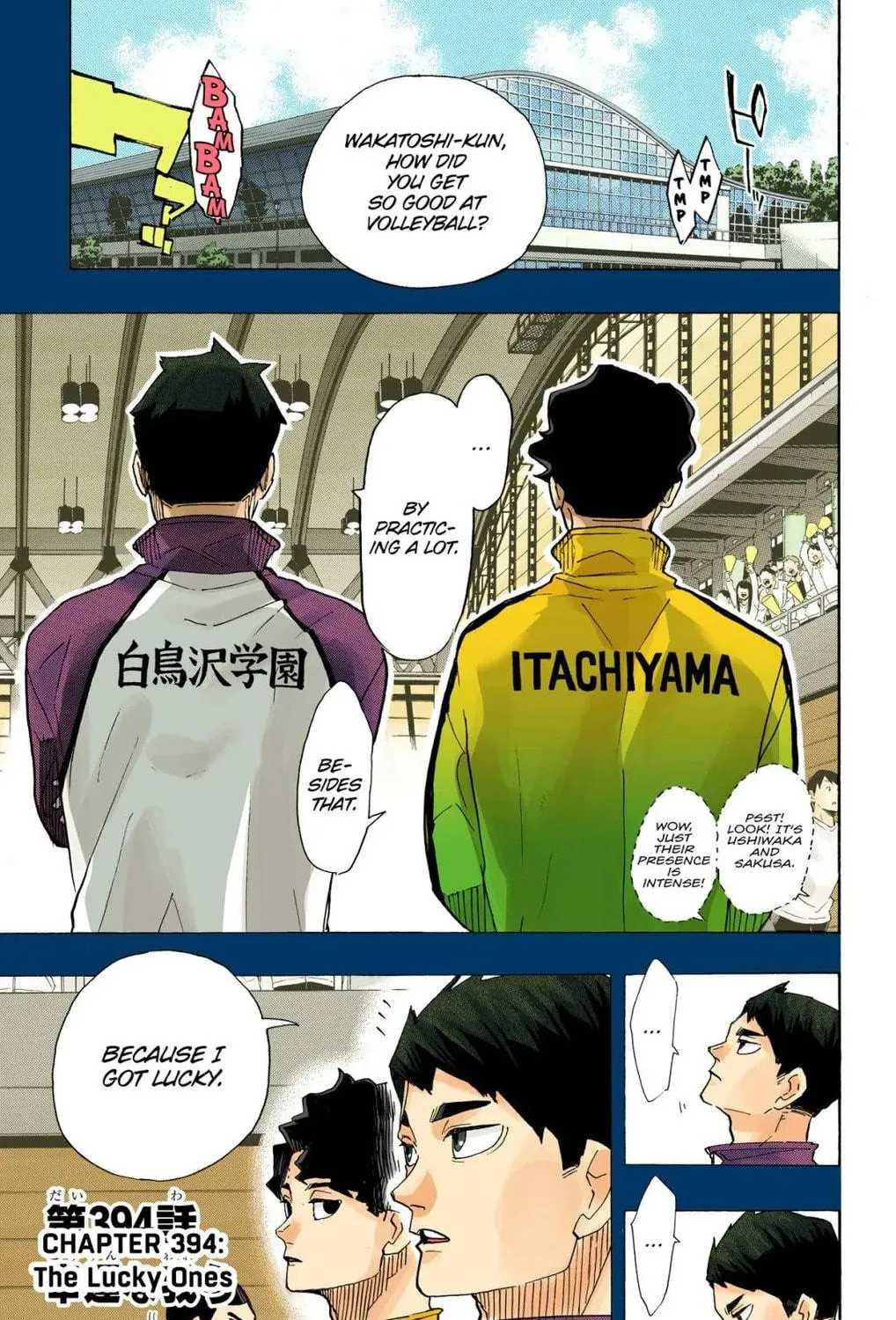 Read Haikyu!! (Official Colored) (Colored) chapter 394 image 10 on Lezhin