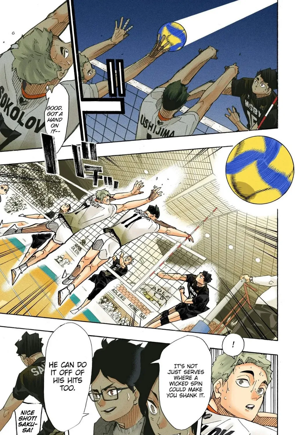 Read Haikyu!! (Official Colored) (Colored) chapter 394 image 18 on Lezhin