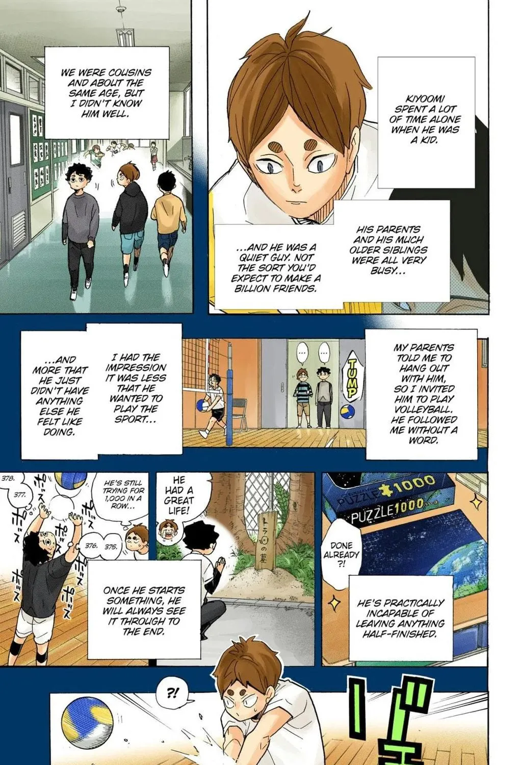 Read Haikyu!! (Official Colored) (Colored) chapter 394 image 22 on Lezhin
