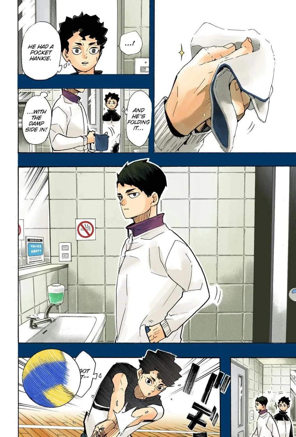 Read Haikyu!! (Official Colored) (Colored) chapter 394 image 28 on Lezhin