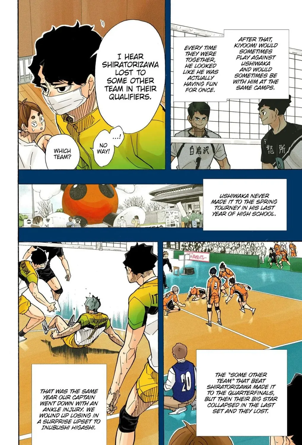 Read Haikyu!! (Official Colored) (Colored) chapter 394 image 32 on Lezhin