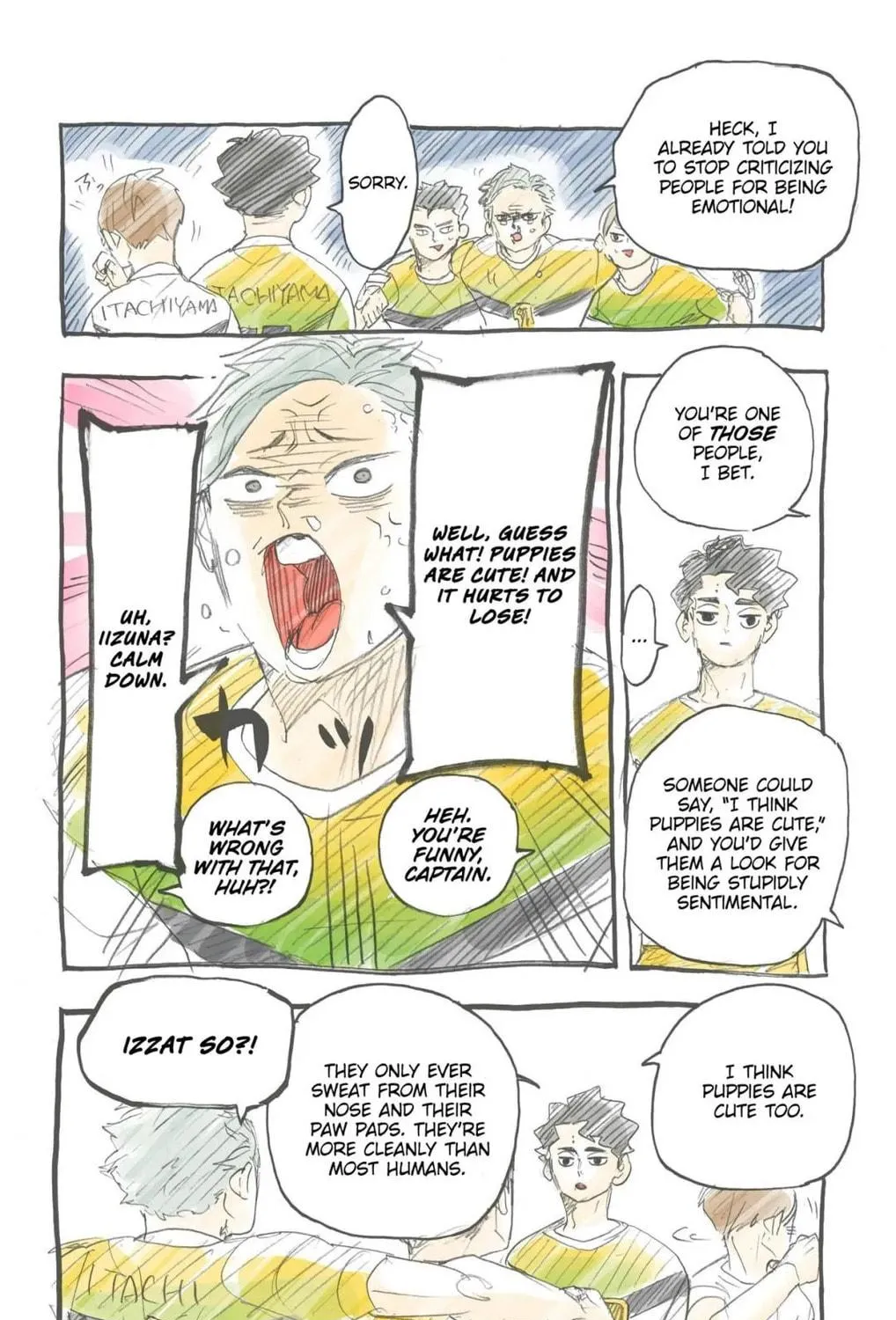 Read Haikyu!! (Official Colored) (Colored) chapter 394 image 46 on Lezhin