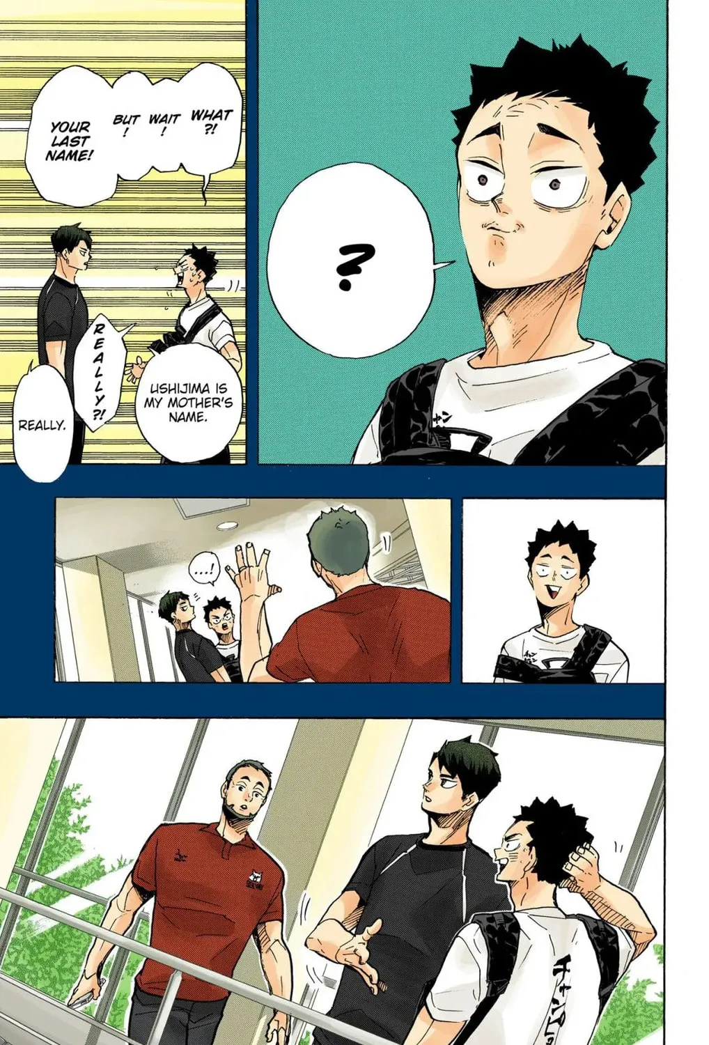 Read Haikyu!! (Official Colored) (Colored) chapter 395 image 12 on Lezhin