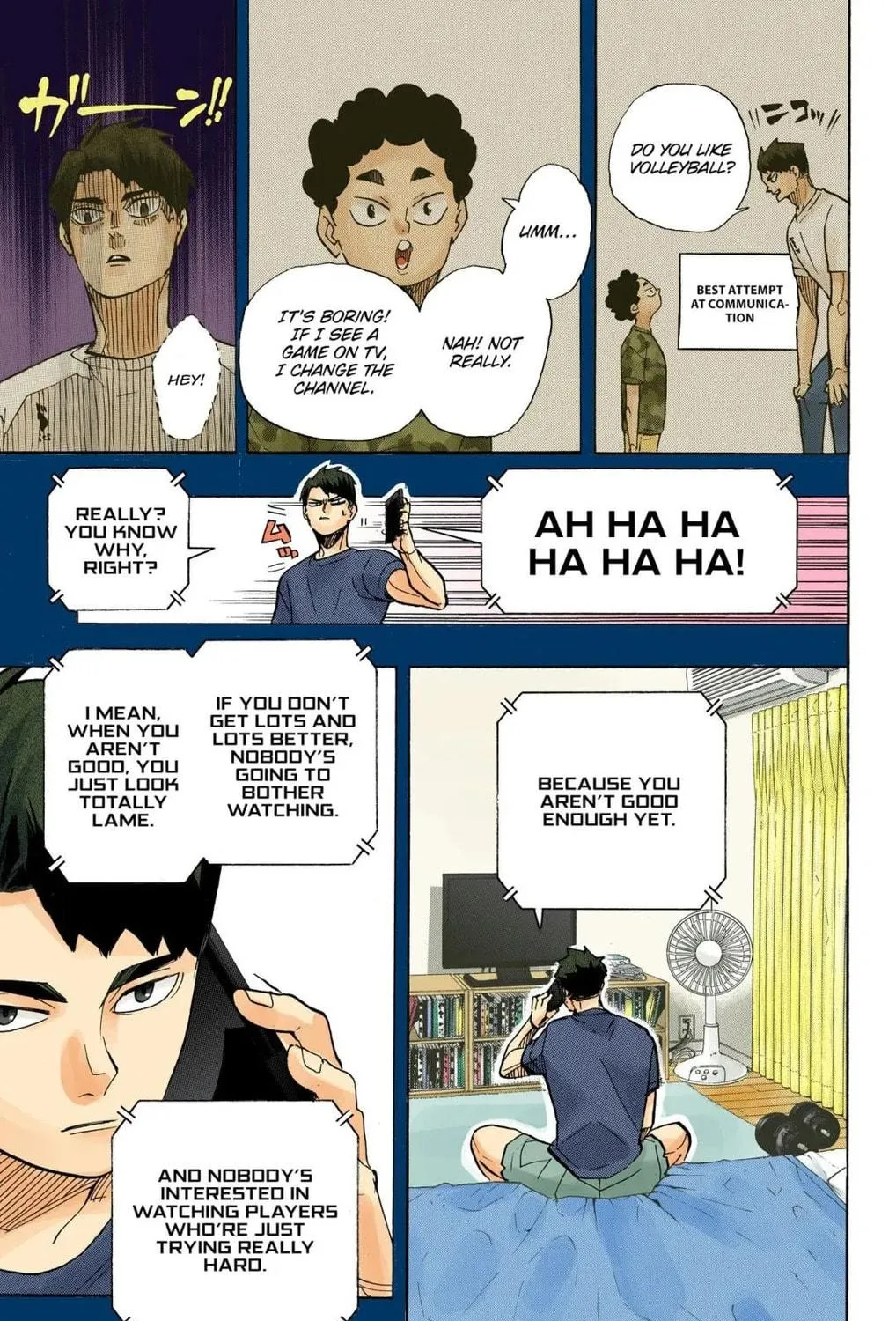 Read Haikyu!! (Official Colored) (Colored) chapter 395 image 4 on Lezhin