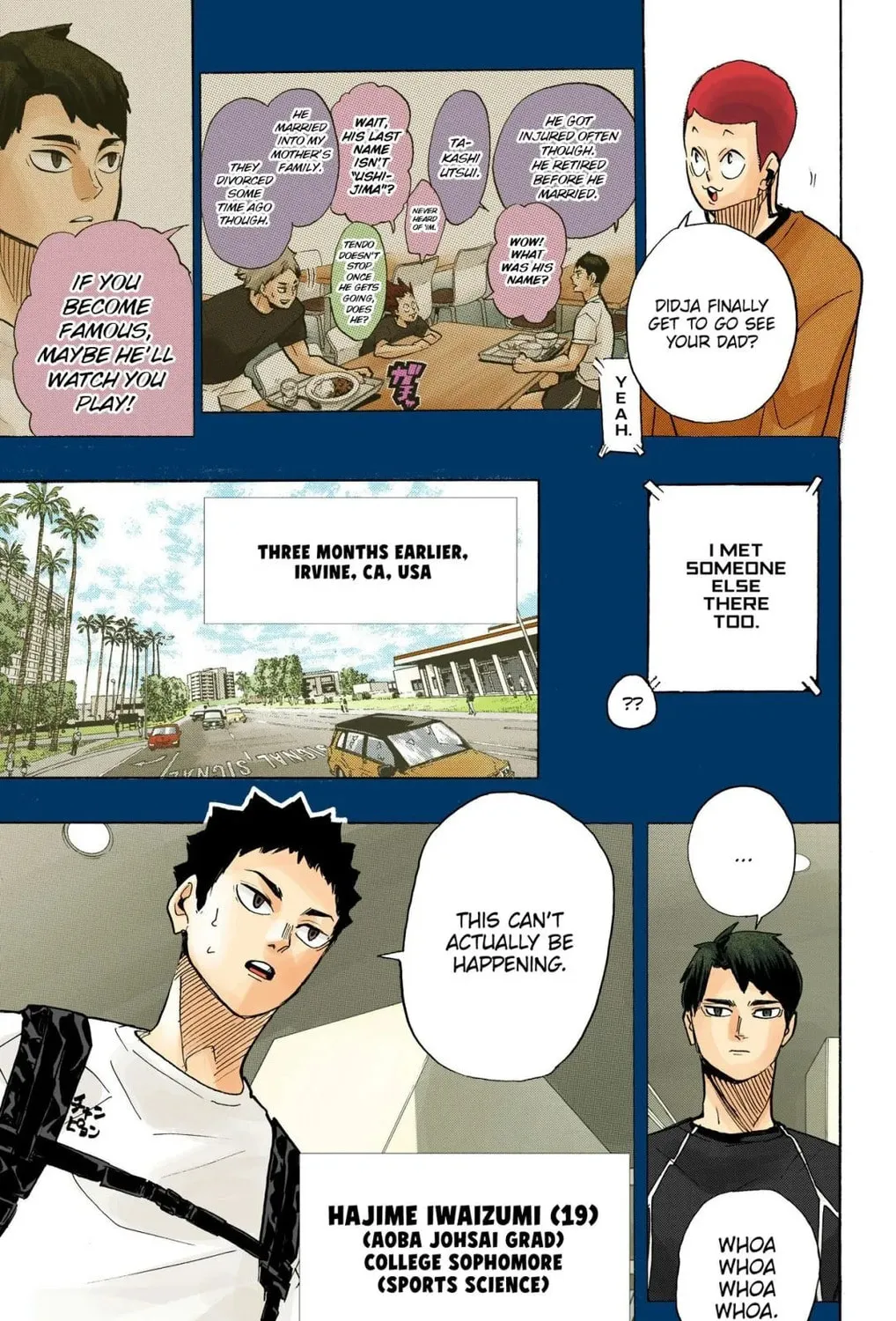 Read Haikyu!! (Official Colored) (Colored) chapter 395 image 8 on Lezhin