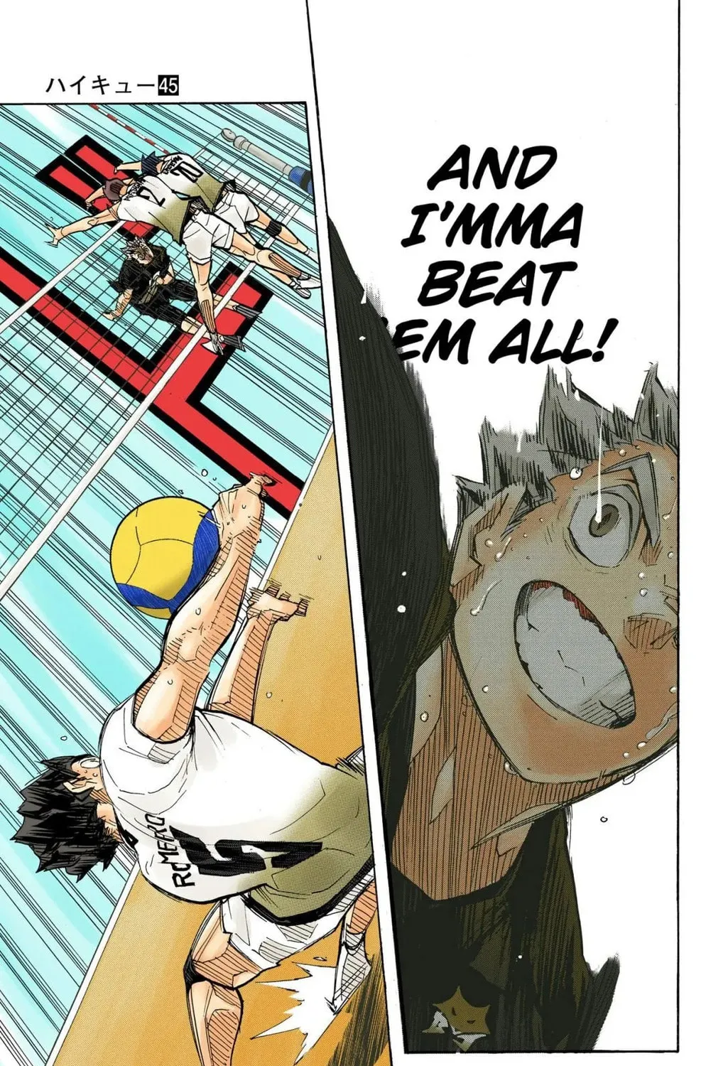 Read Haikyu!! (Official Colored) (Colored) chapter 396 image 14 on Lezhin