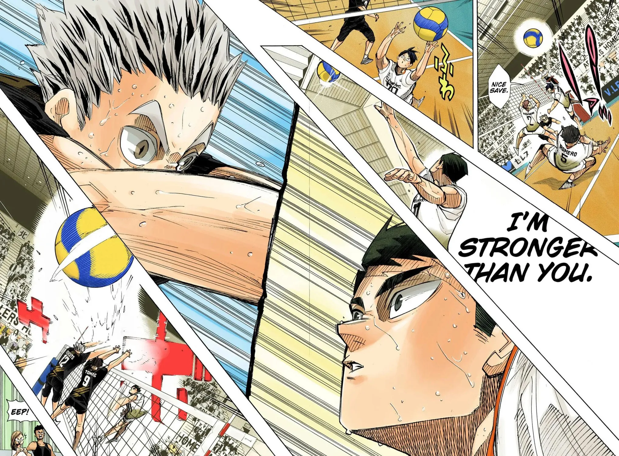 Read Haikyu!! (Official Colored) (Colored) chapter 396 image 16 on Lezhin