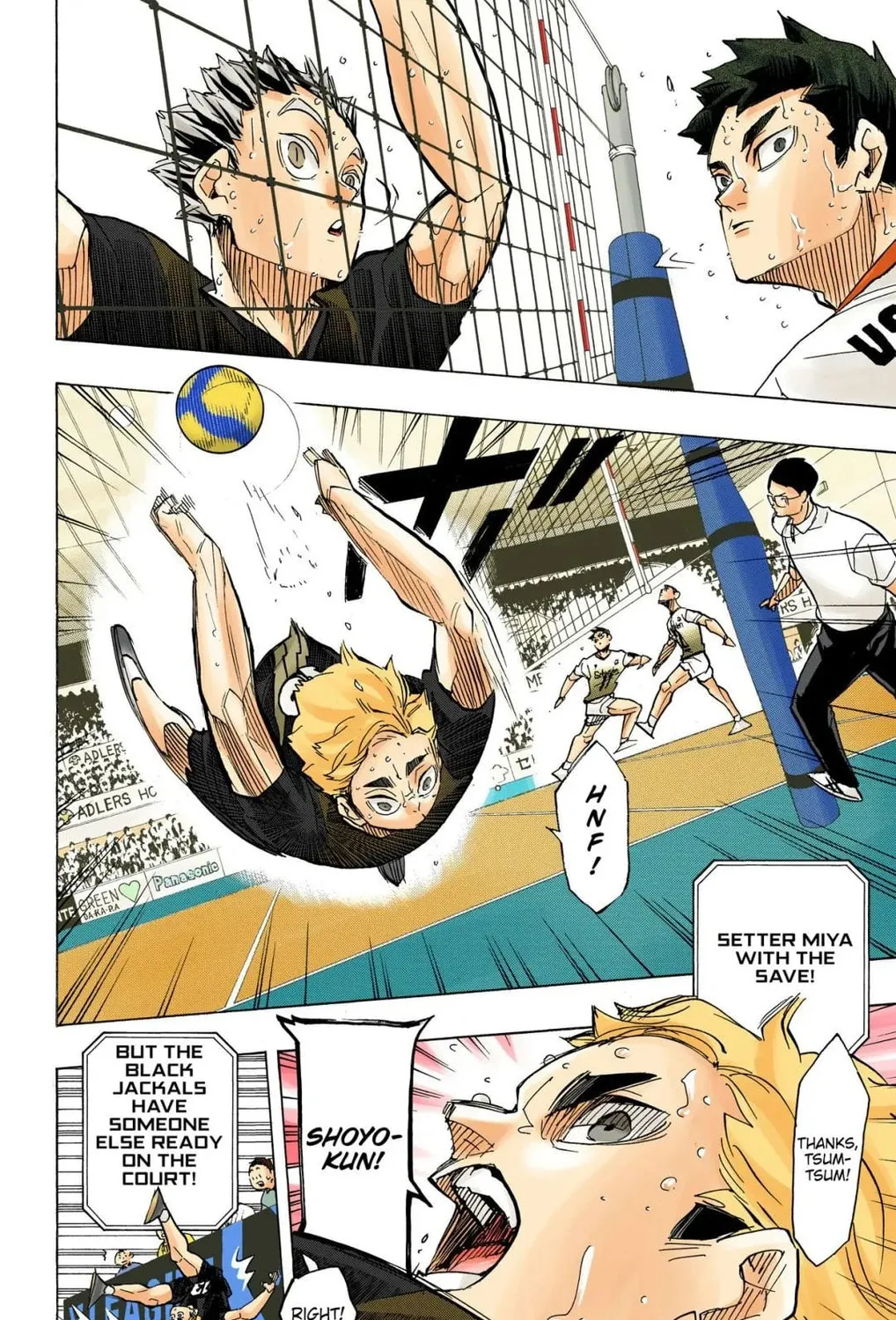 Read Haikyu!! (Official Colored) (Colored) chapter 396 image 18 on Lezhin