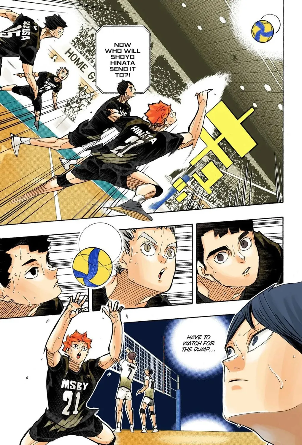 Read Haikyu!! (Official Colored) (Colored) chapter 396 image 20 on Lezhin
