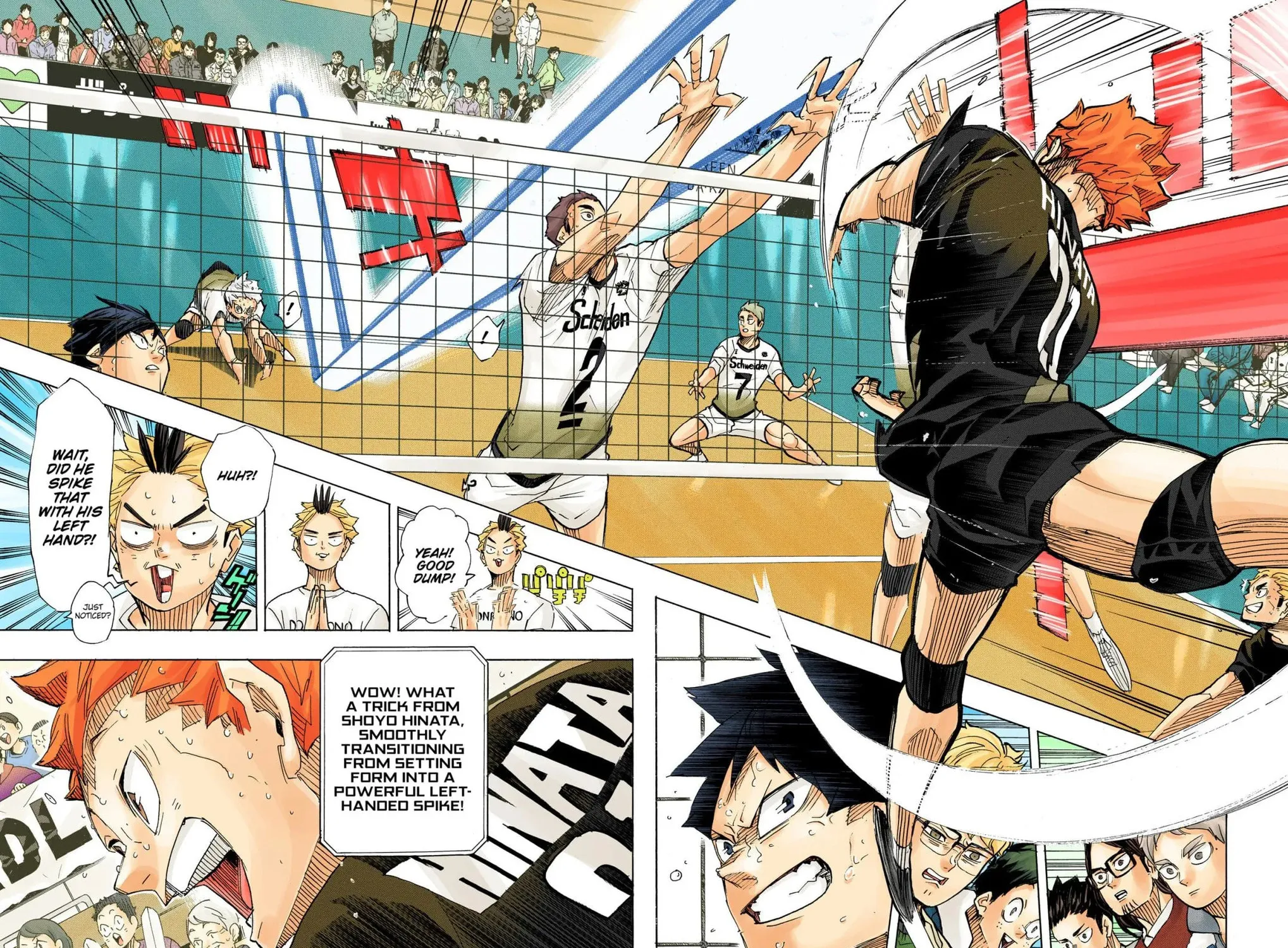 Read Haikyu!! (Official Colored) (Colored) chapter 396 image 22 on Lezhin