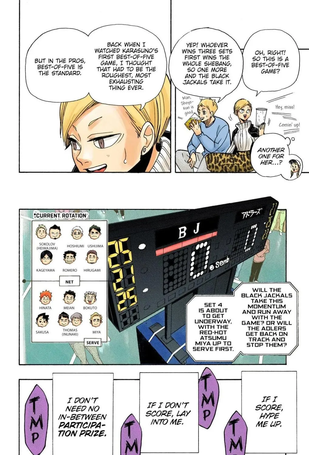 Read Haikyu!! (Official Colored) (Colored) chapter 396 image 28 on Lezhin