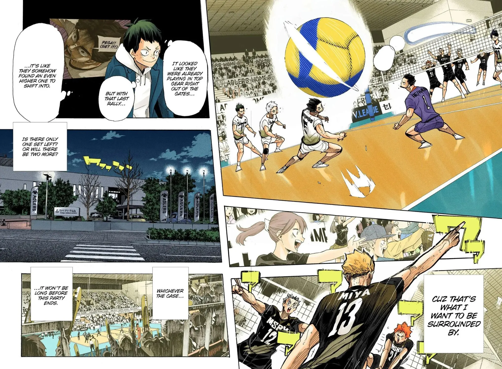 Read Haikyu!! (Official Colored) (Colored) chapter 396 image 32 on Lezhin
