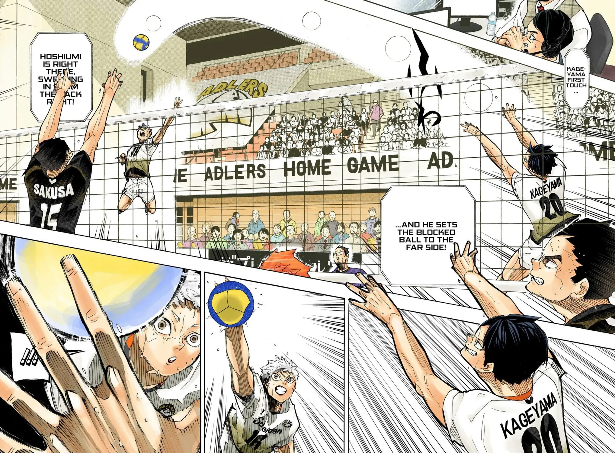 Read Haikyu!! (Official Colored) (Colored) chapter 397 image 16 on Lezhin