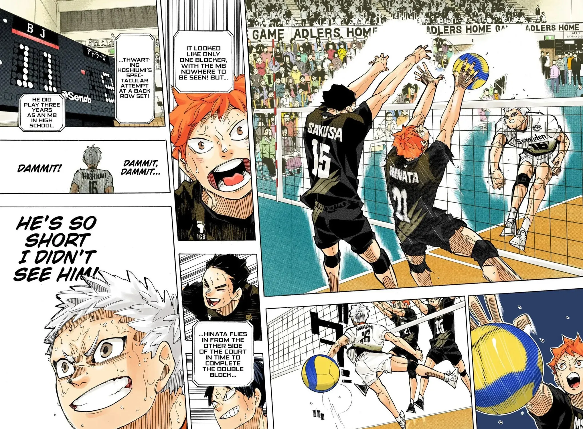 Read Haikyu!! (Official Colored) (Colored) chapter 397 image 18 on Lezhin