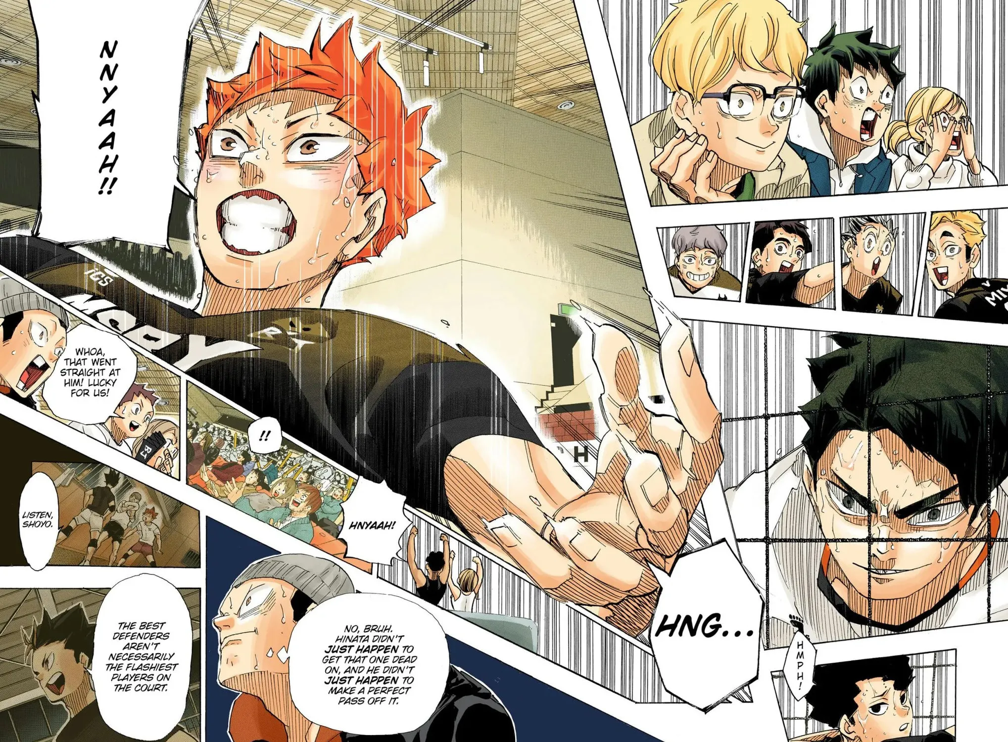 Read Haikyu!! (Official Colored) (Colored) chapter 398 image 12 on Lezhin