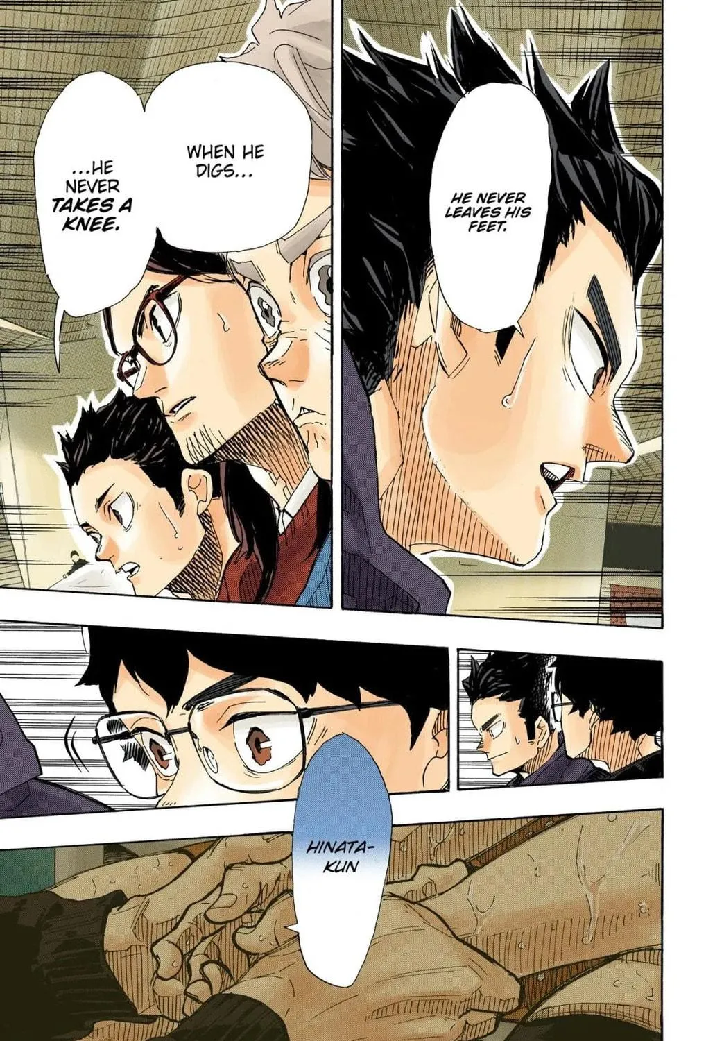Read Haikyu!! (Official Colored) (Colored) chapter 398 image 16 on Lezhin
