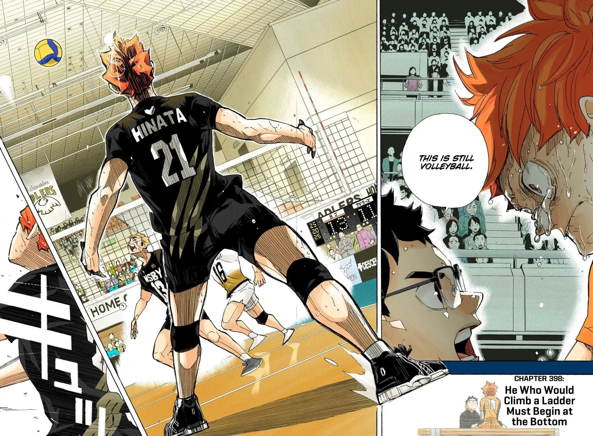 Read Haikyu!! (Official Colored) (Colored) chapter 398 image 22 on Lezhin
