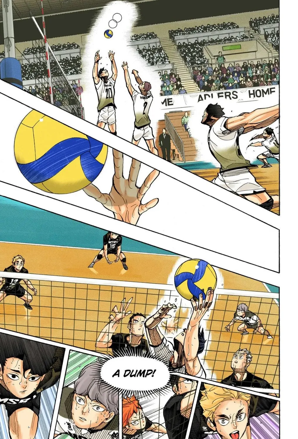 Read Haikyu!! (Official Colored) (Colored) chapter 399 image 12 on Lezhin