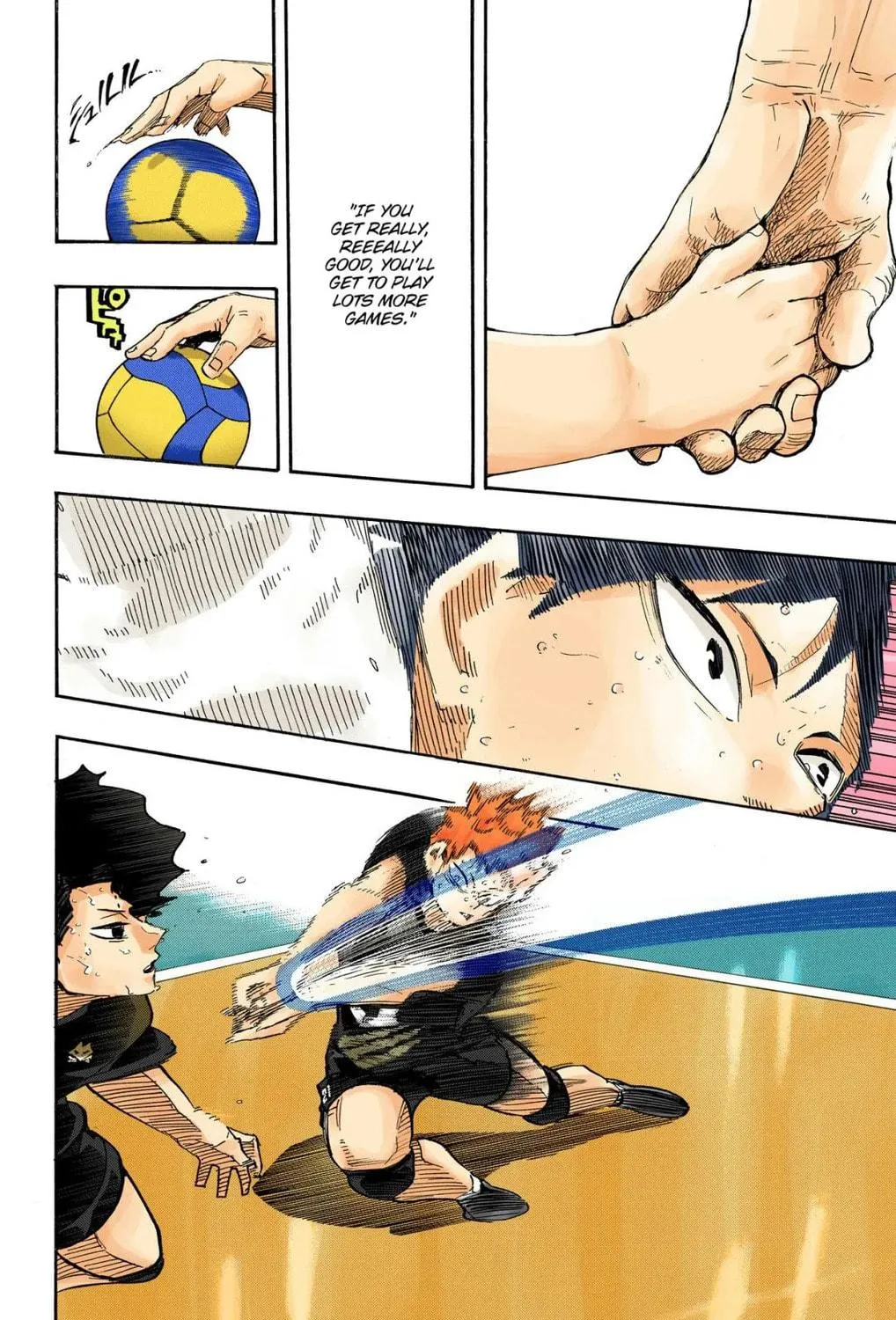 Read Haikyu!! (Official Colored) (Colored) chapter 399 image 16 on Lezhin