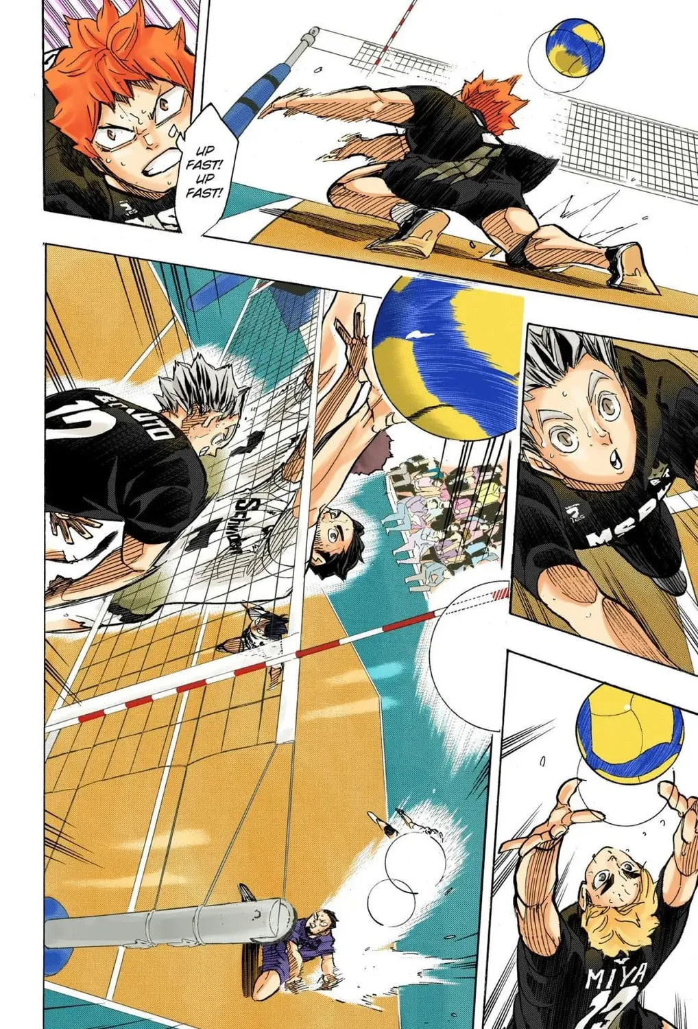 Read Haikyu!! (Official Colored) (Colored) chapter 399 image 20 on Lezhin