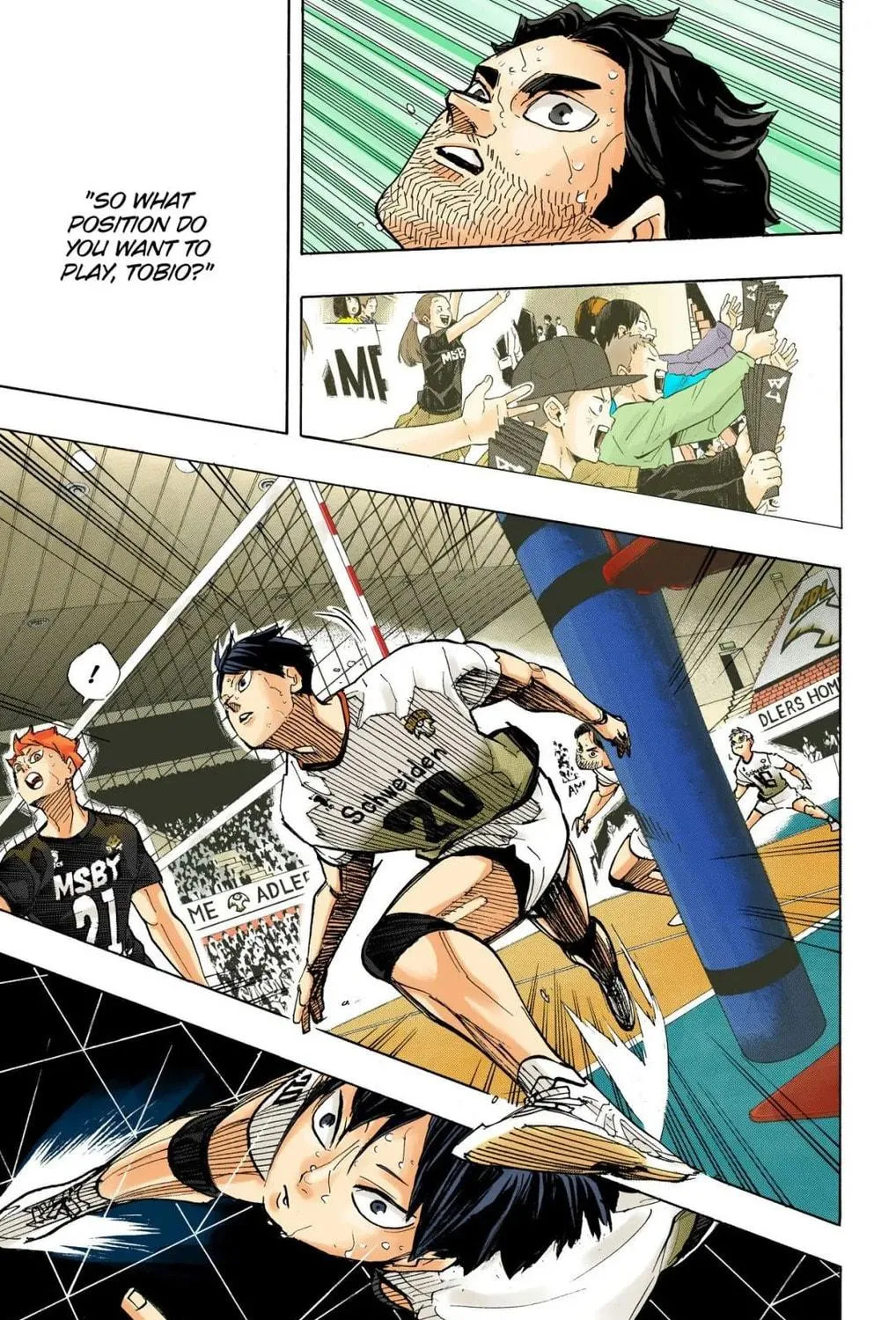 Read Haikyu!! (Official Colored) (Colored) chapter 399 image 22 on Lezhin