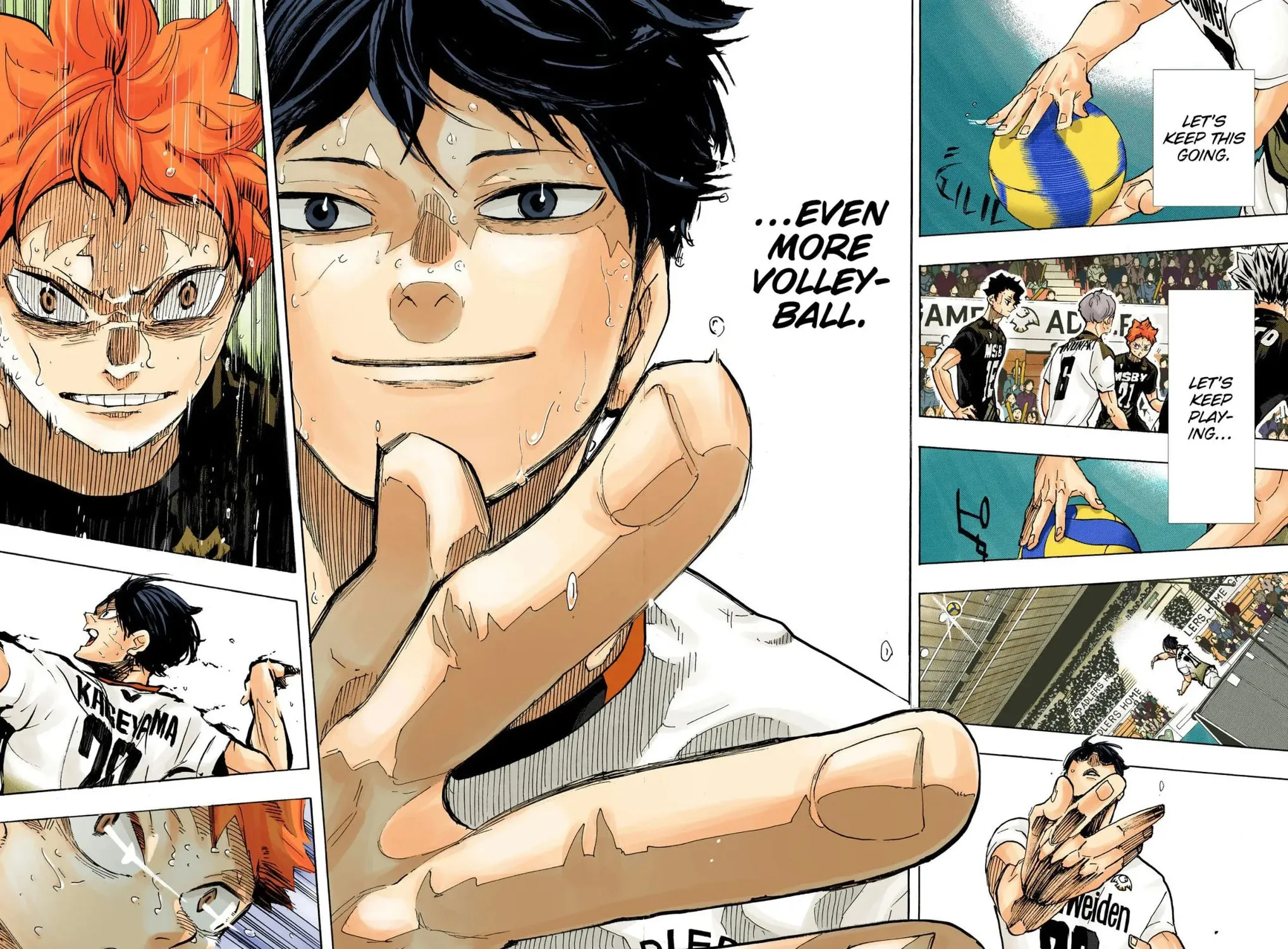 Read Haikyu!! (Official Colored) (Colored) chapter 399 image 28 on Lezhin