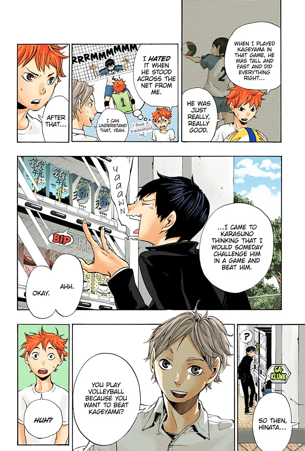 Read Haikyu!! (Official Colored) (Colored) chapter 4 image 14 on Lezhin