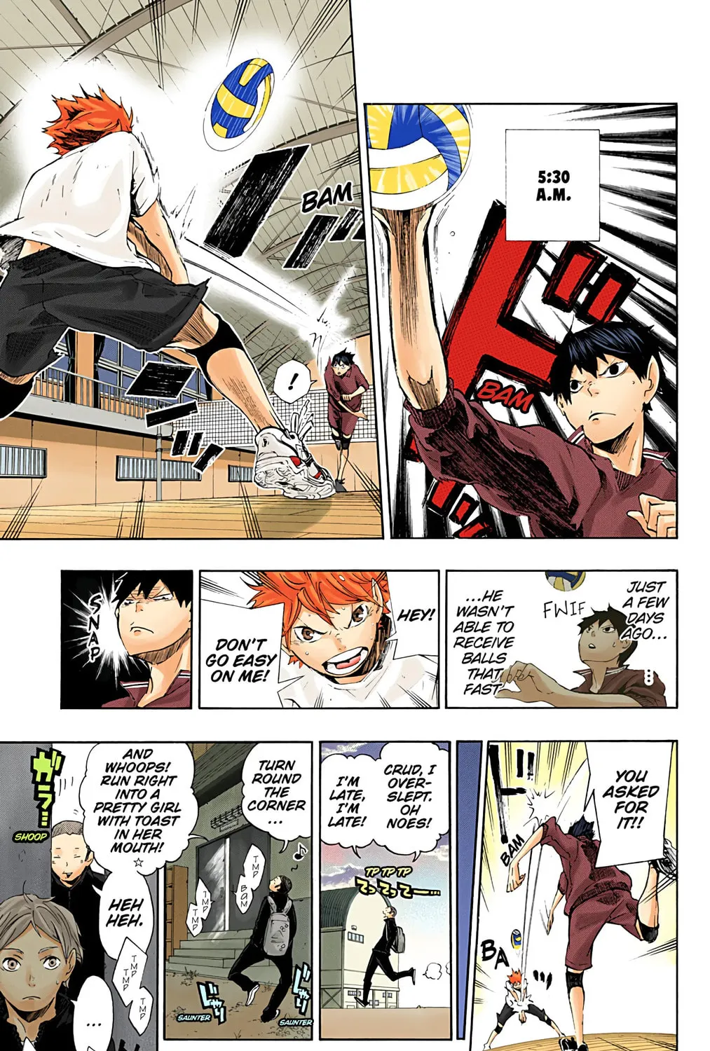 Read Haikyu!! (Official Colored) (Colored) chapter 4 image 20 on Lezhin