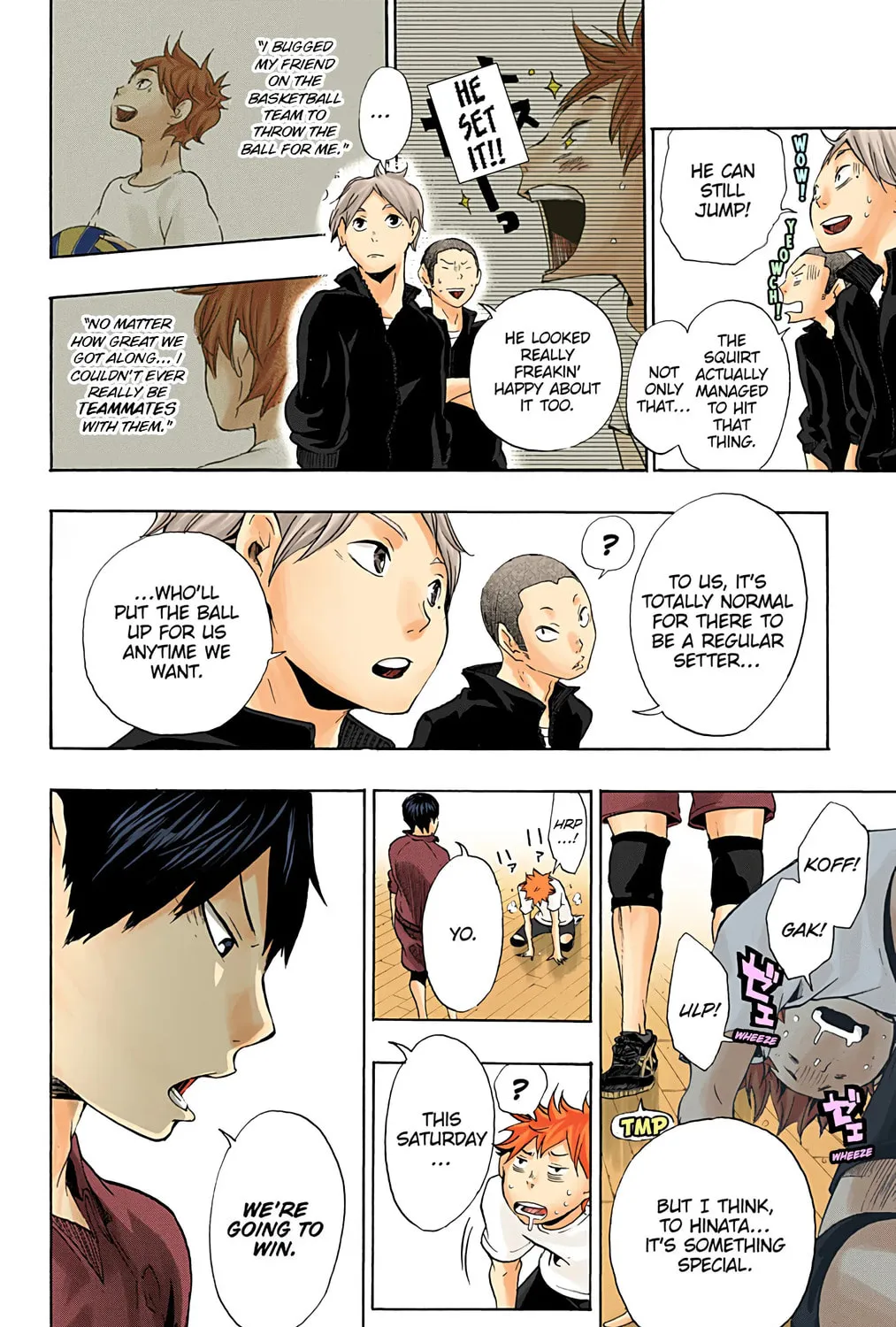Read Haikyu!! (Official Colored) (Colored) chapter 4 image 32 on Lezhin