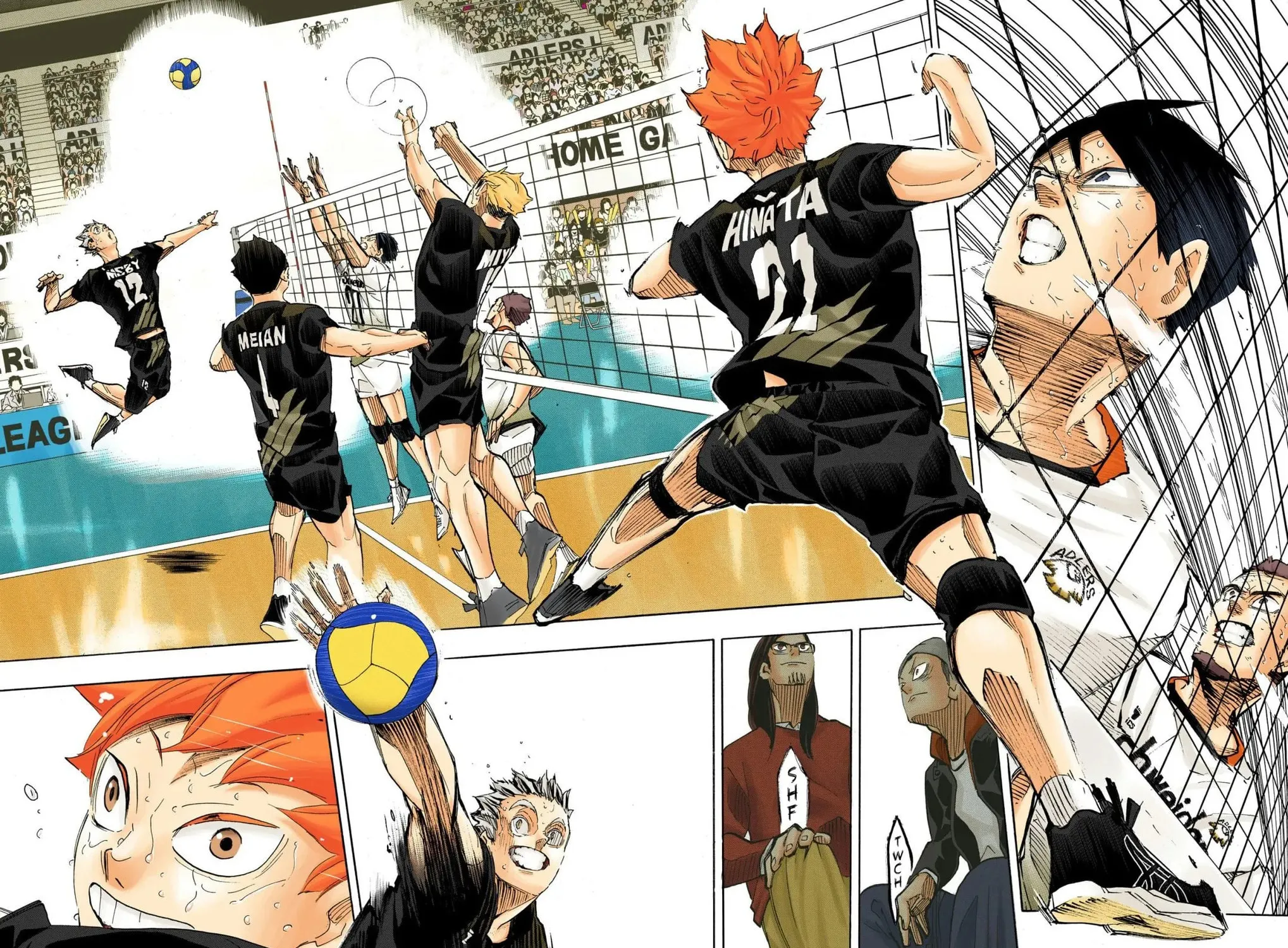 Read Haikyu!! (Official Colored) (Colored) chapter 401 image 12 on Lezhin