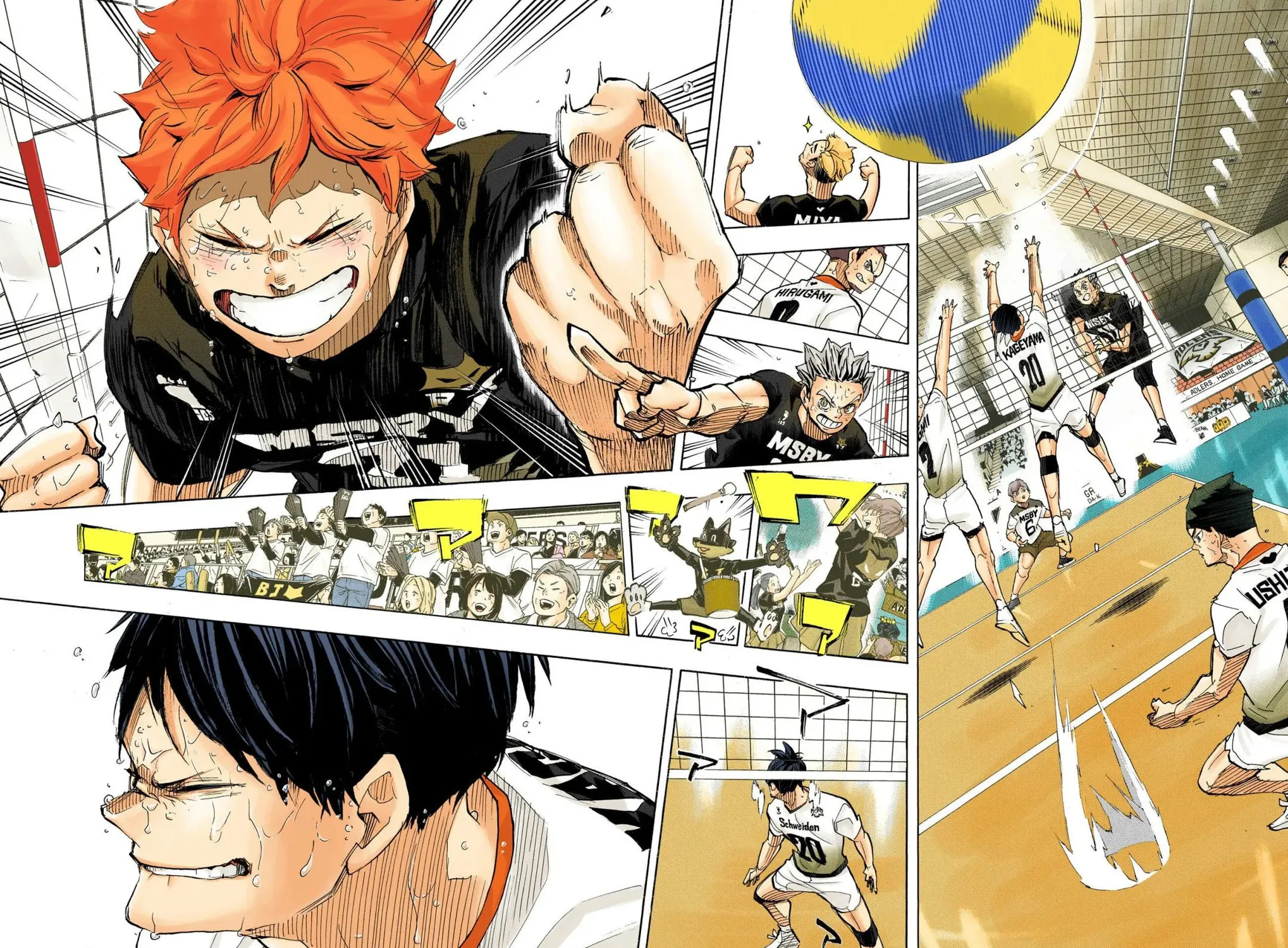 Read Haikyu!! (Official Colored) (Colored) chapter 401 image 14 on Lezhin