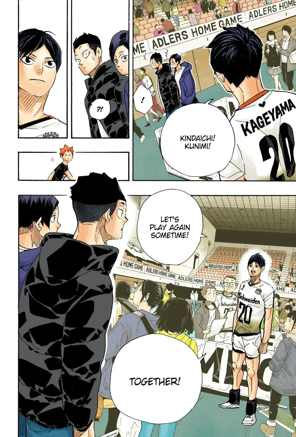 Read Haikyu!! (Official Colored) (Colored) chapter 401 image 32 on Lezhin