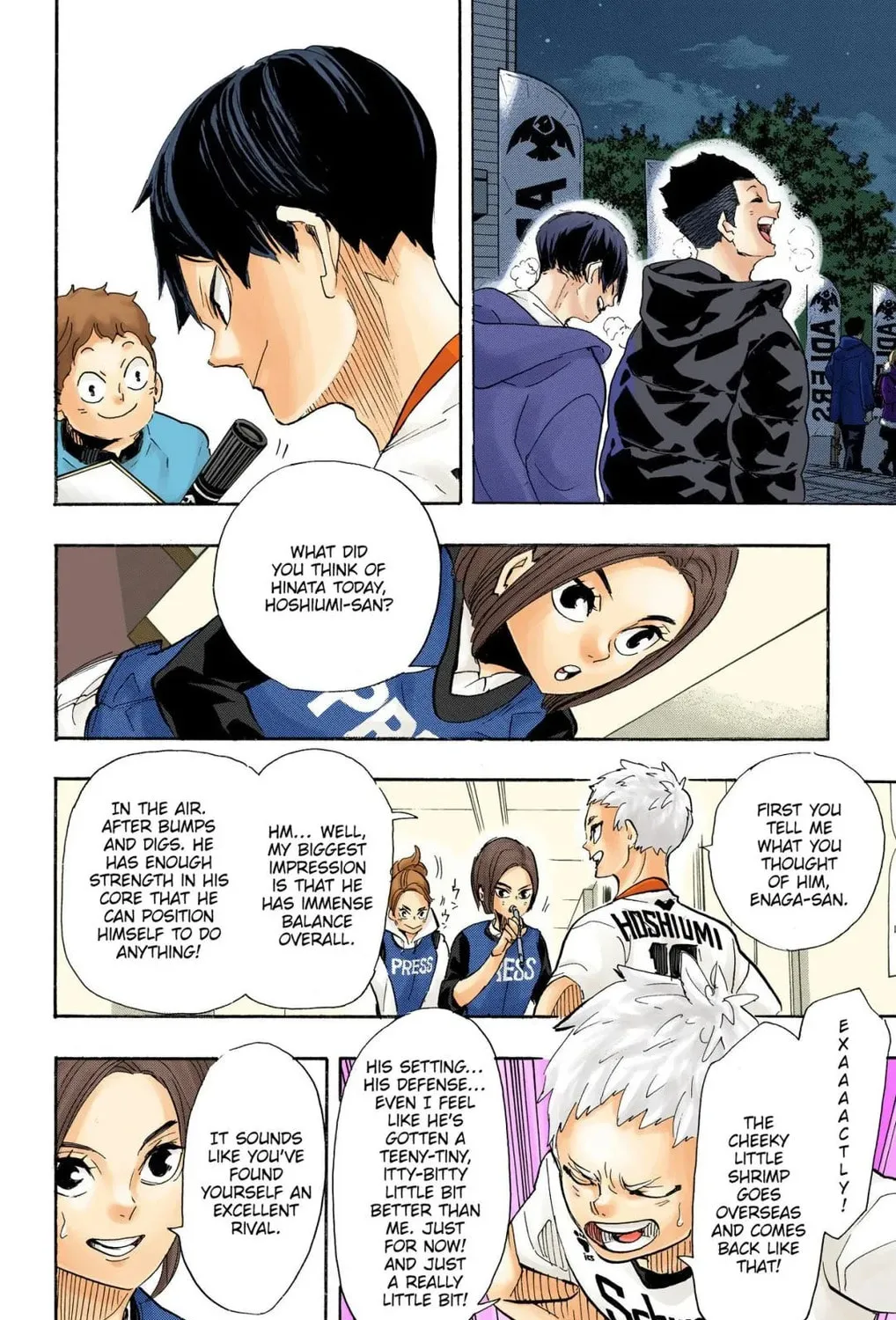 Read Haikyu!! (Official Colored) (Colored) chapter 401 image 36 on Lezhin
