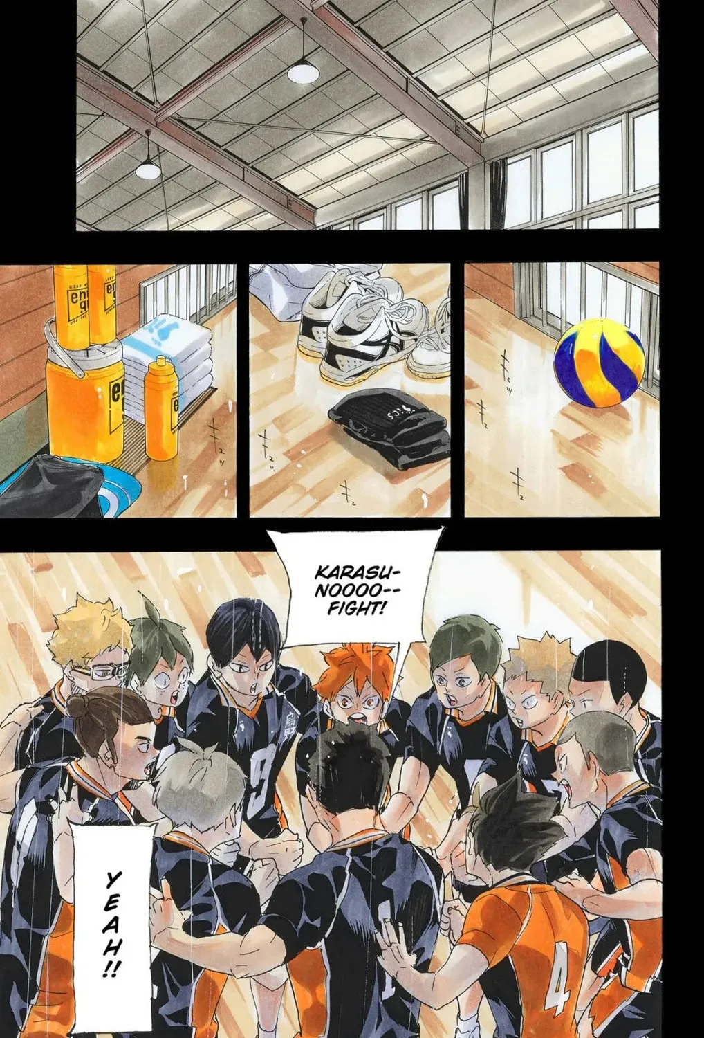 Read Haikyu!! (Official Colored) (Colored) chapter 402 image 2 on Lezhin