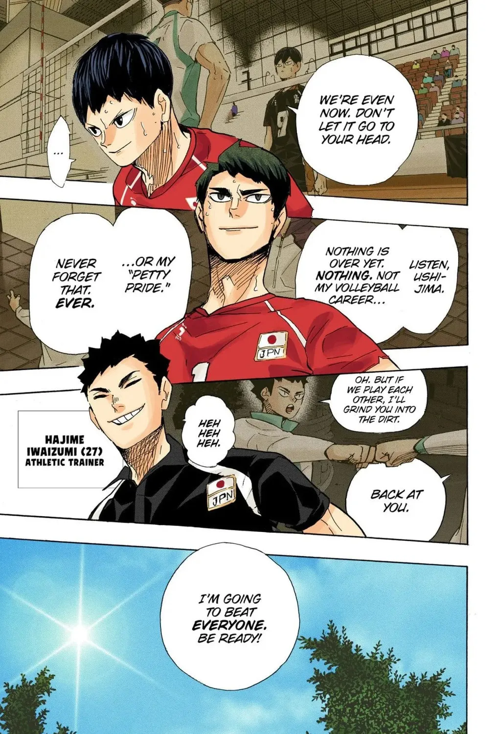 Read Haikyu!! (Official Colored) (Colored) chapter 402 image 30 on Lezhin