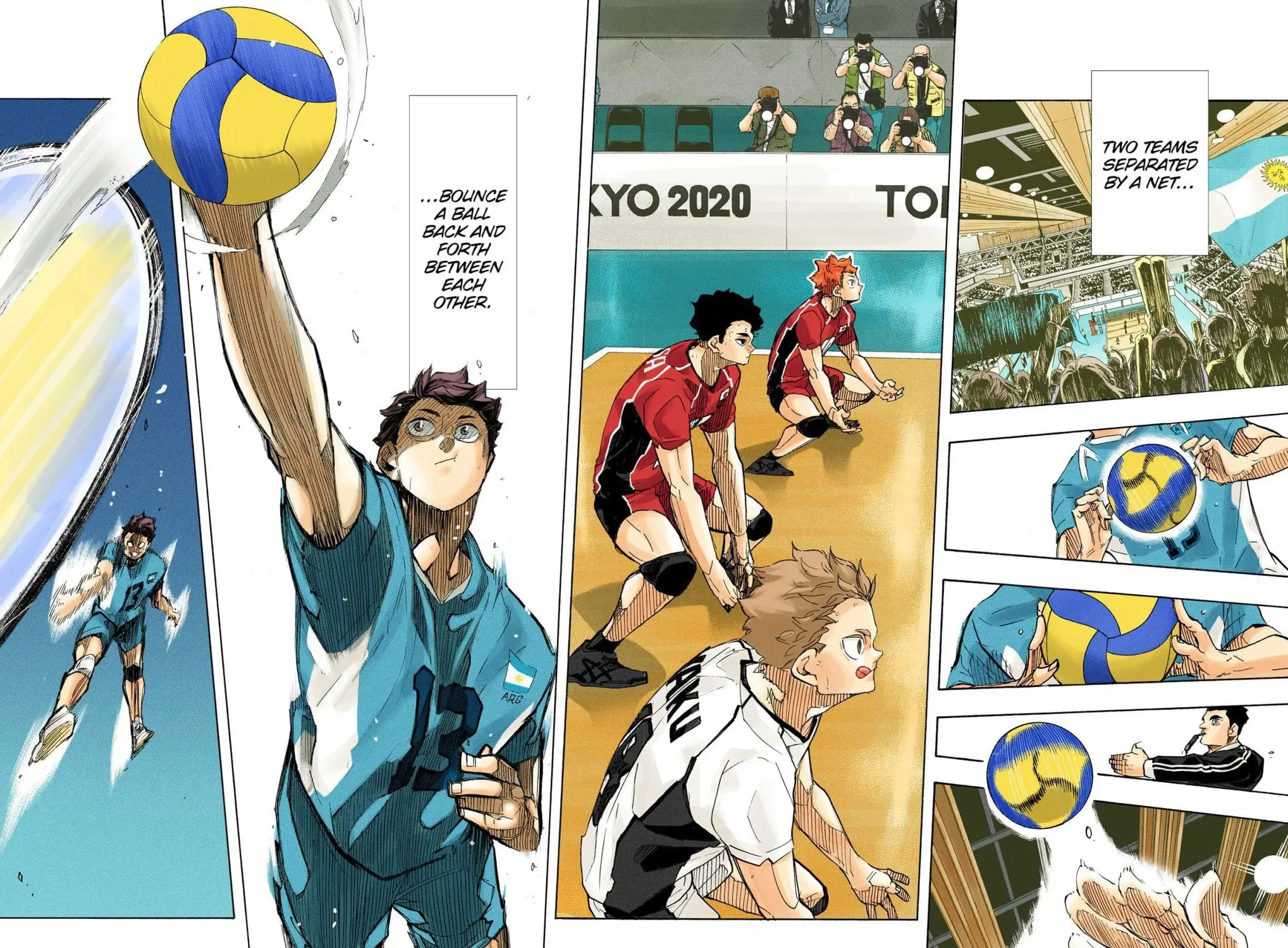 Read Haikyu!! (Official Colored) (Colored) chapter 402 image 44 on Lezhin