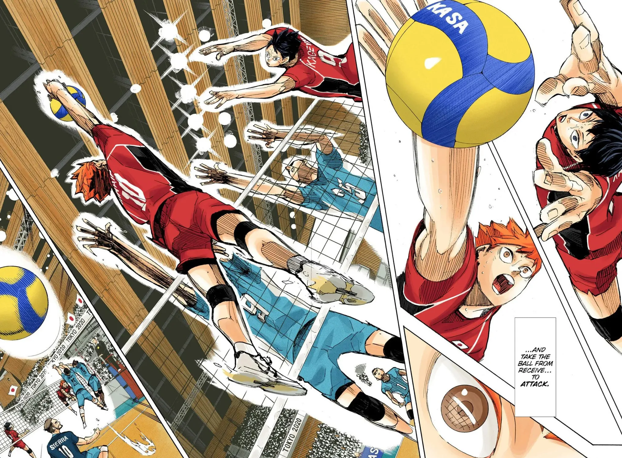 Read Haikyu!! (Official Colored) (Colored) chapter 402 image 50 on Lezhin