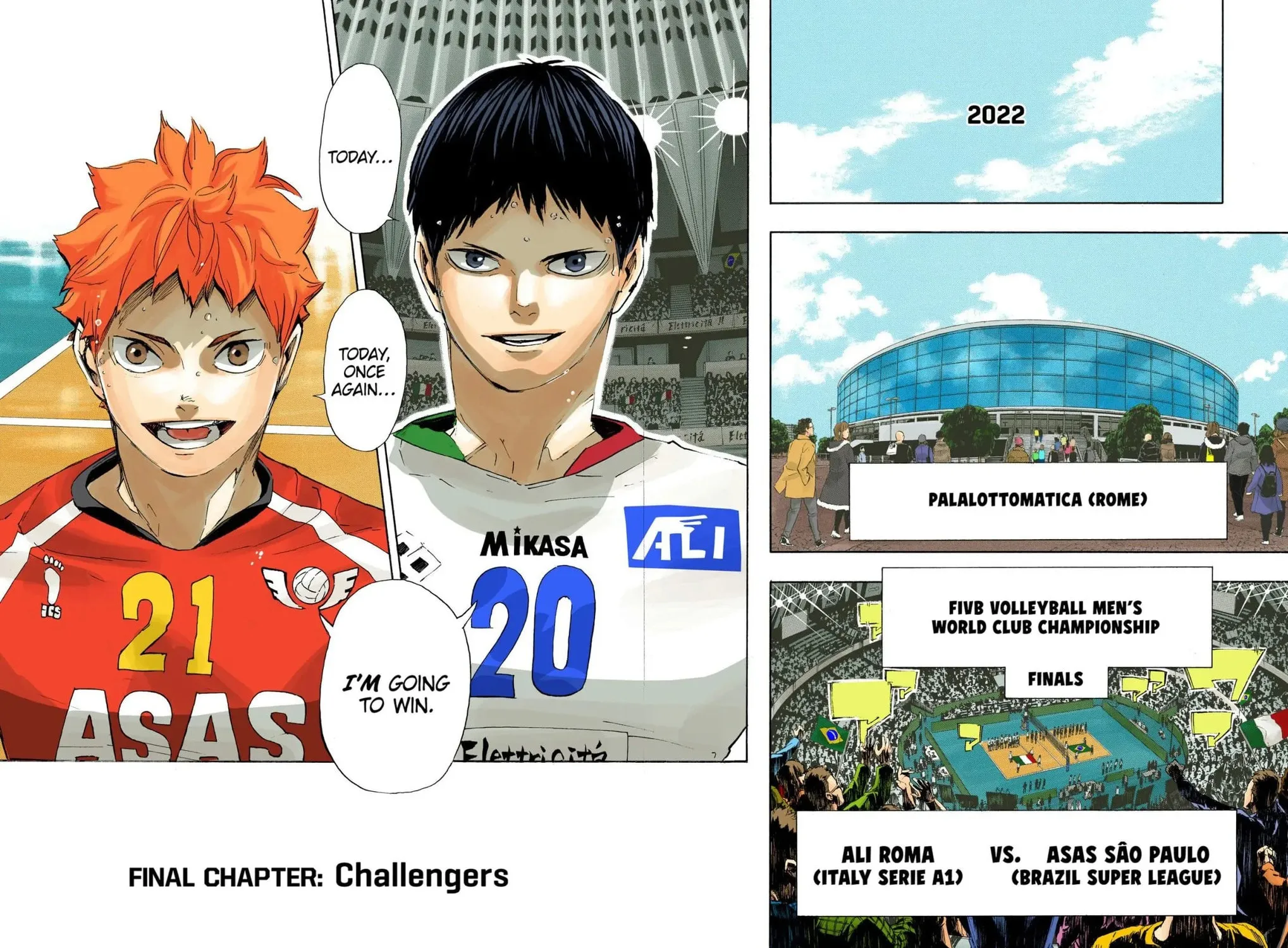 Read Haikyu!! (Official Colored) (Colored) chapter 402 image 60 on Lezhin