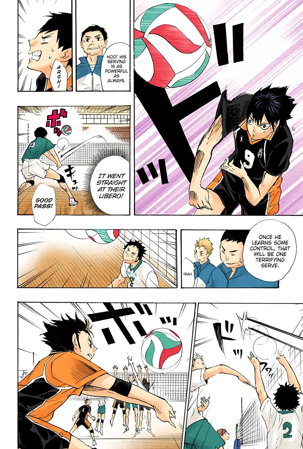 Read Haikyu!! (Official Colored) (Colored) chapter 42 image 14 on Lezhin