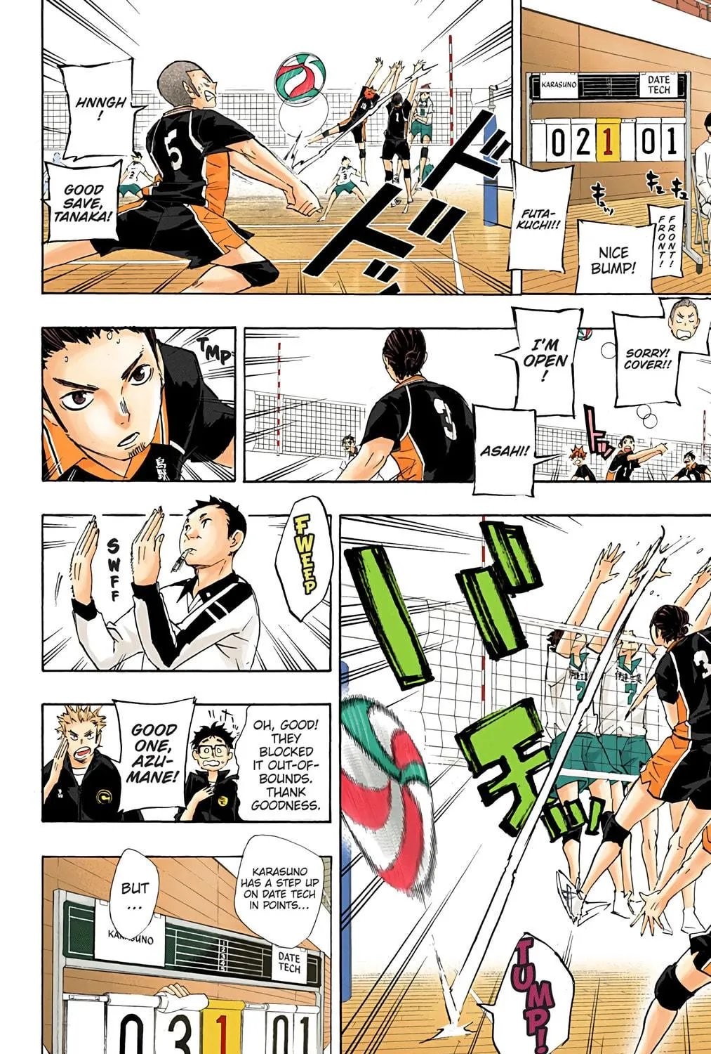 Read Haikyu!! (Official Colored) (Colored) chapter 42 image 22 on Lezhin