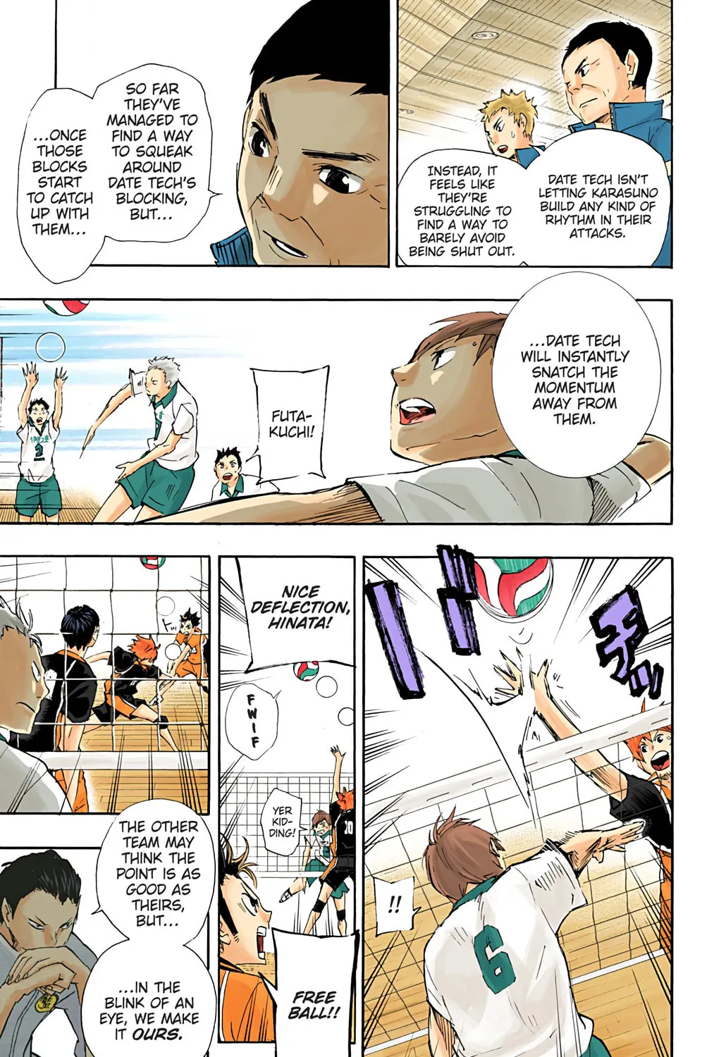 Read Haikyu!! (Official Colored) (Colored) chapter 42 image 24 on Lezhin