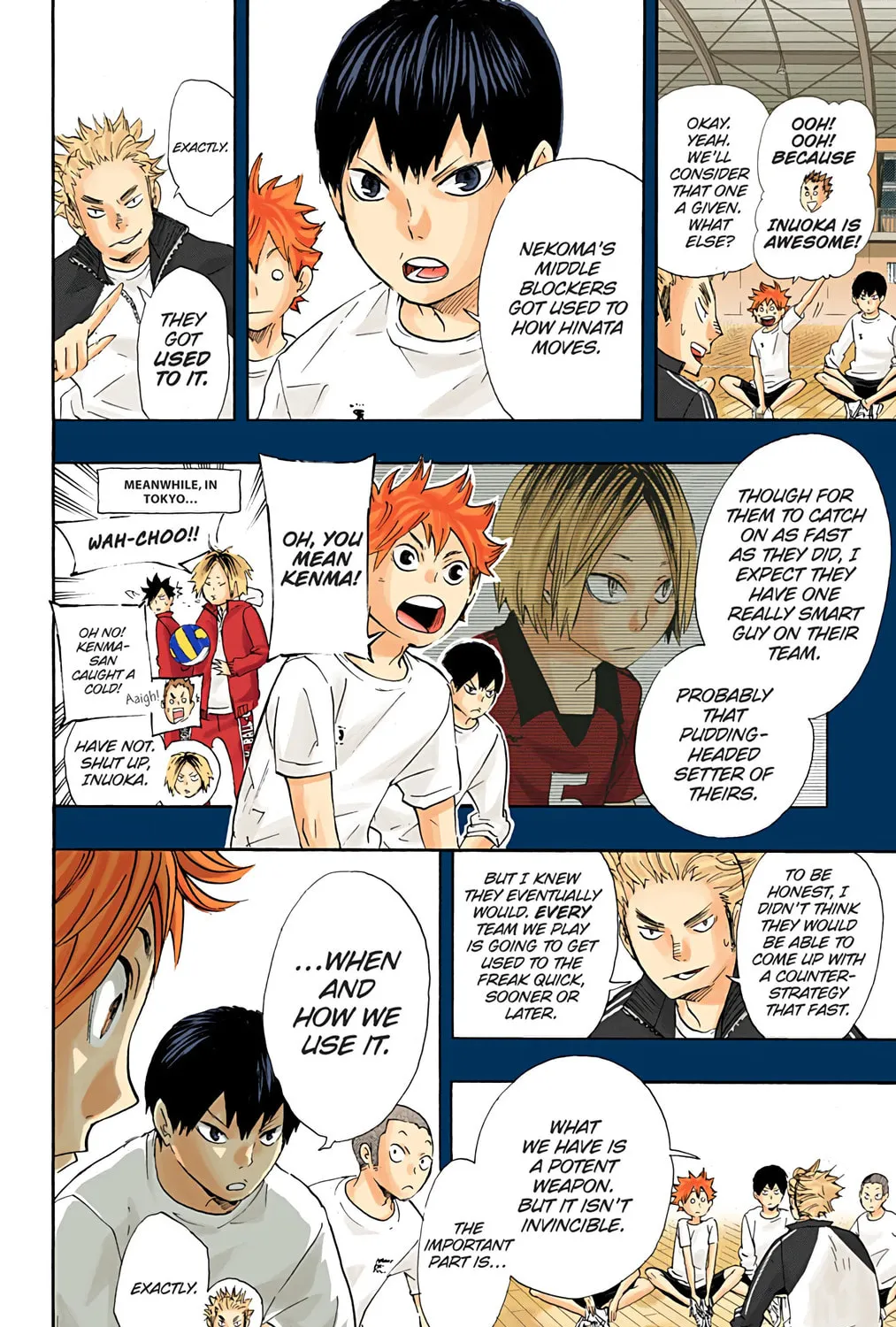 Read Haikyu!! (Official Colored) (Colored) chapter 42 image 32 on Lezhin