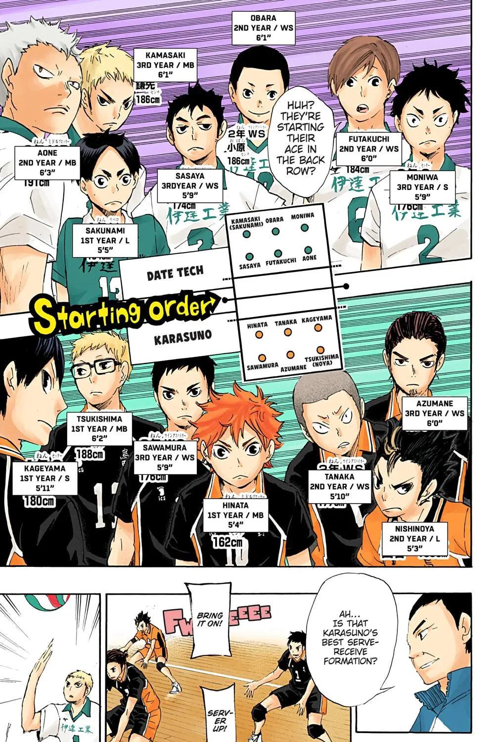 Read Haikyu!! (Official Colored) (Colored) chapter 42 image 4 on Lezhin