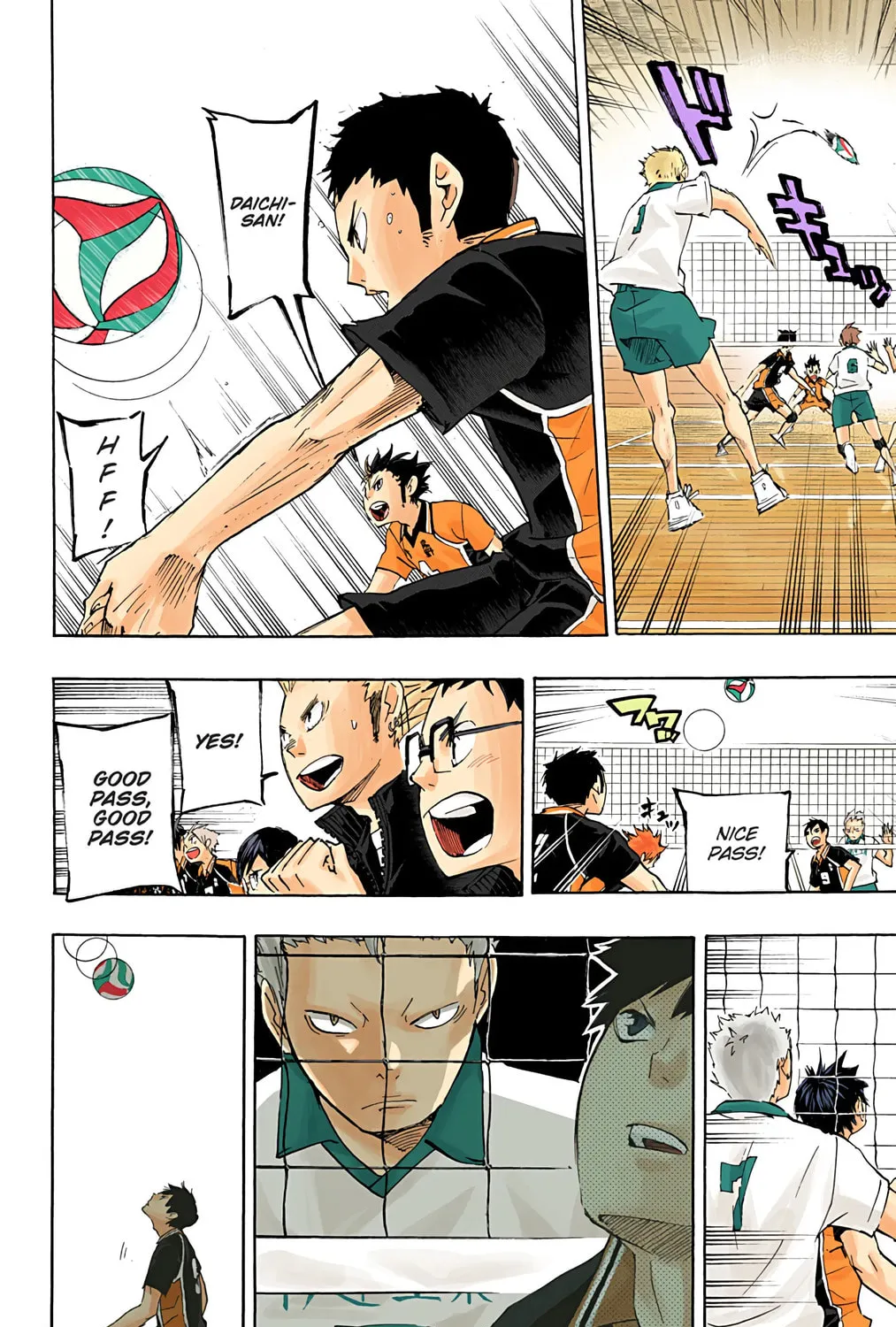 Read Haikyu!! (Official Colored) (Colored) chapter 42 image 6 on Lezhin
