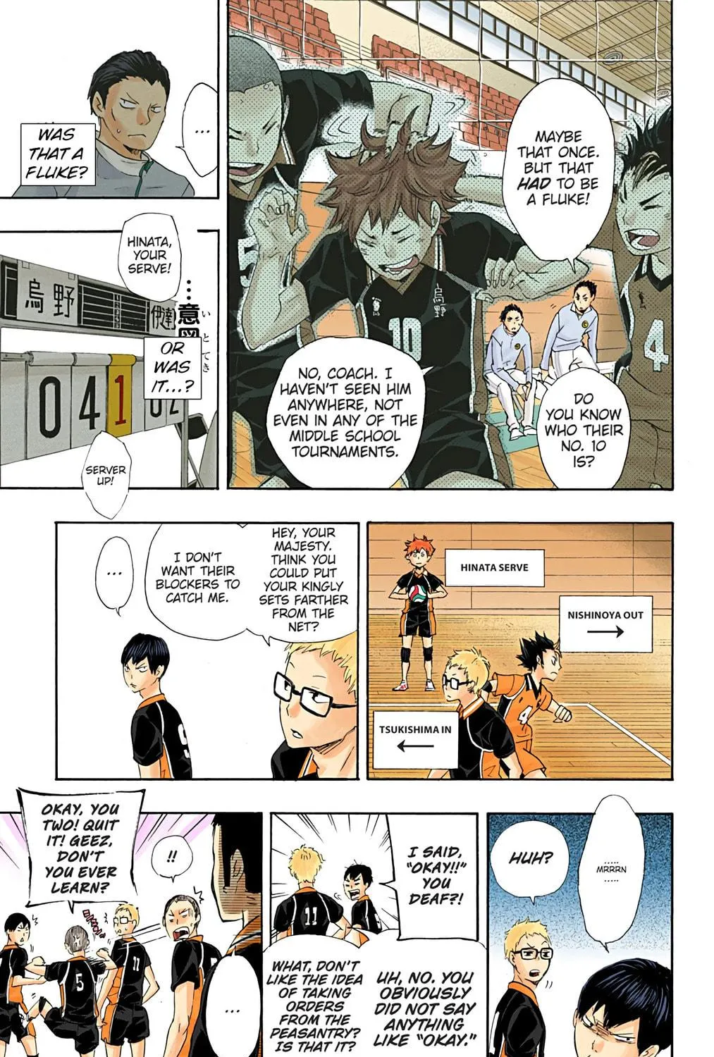 Read Haikyu!! (Official Colored) (Colored) chapter 43 image 10 on Lezhin
